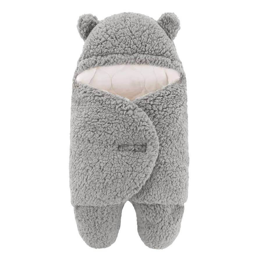 Baby Bear Warm Sleeping Bag Frees Up Hands and Feet