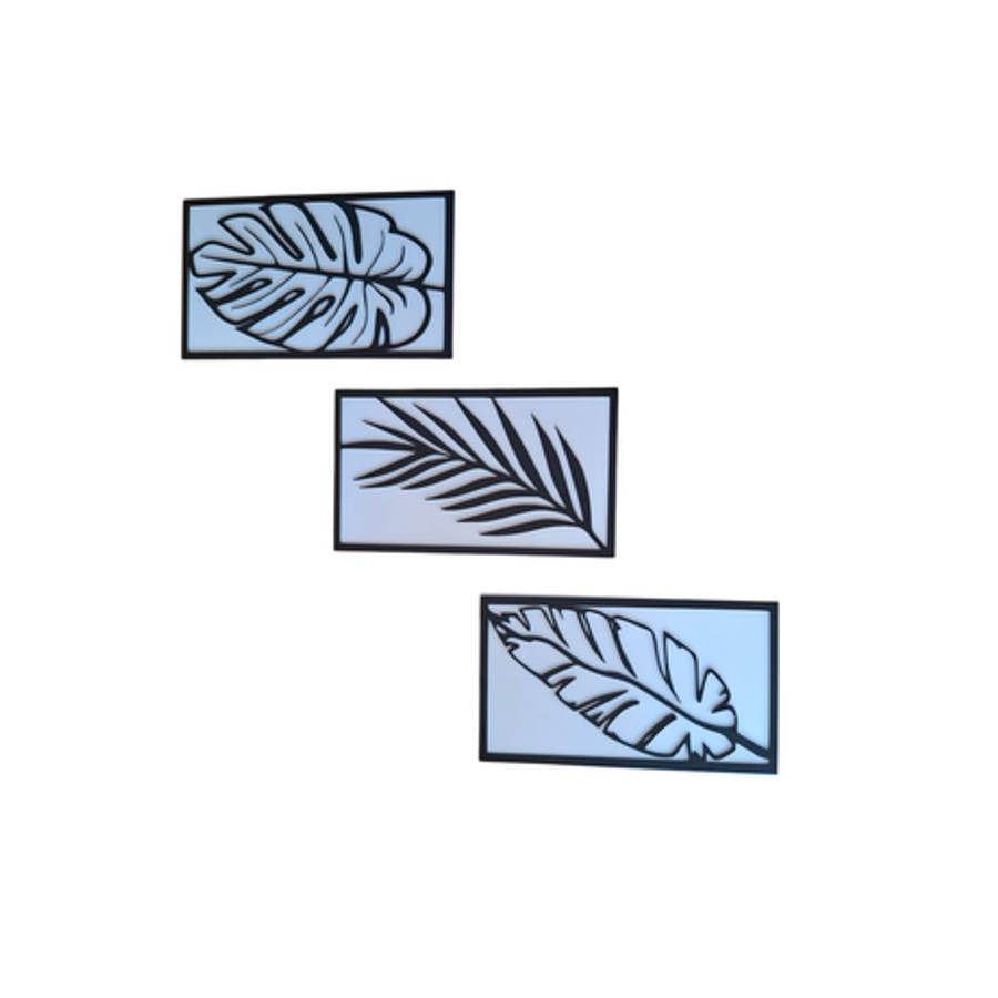Leaf Decorative Wall Art for Feature Spaces