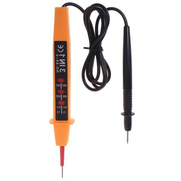 AC and DC Voltage Tester - 3-In-1 Voltage Detector Tester 110-380V 110-150V / 220-300V / 380-500V