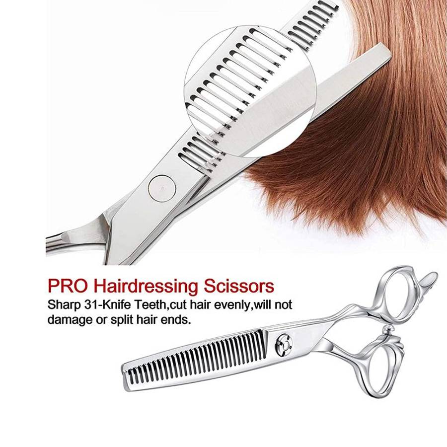 9 Piece Professional Haircut Scissors Kit