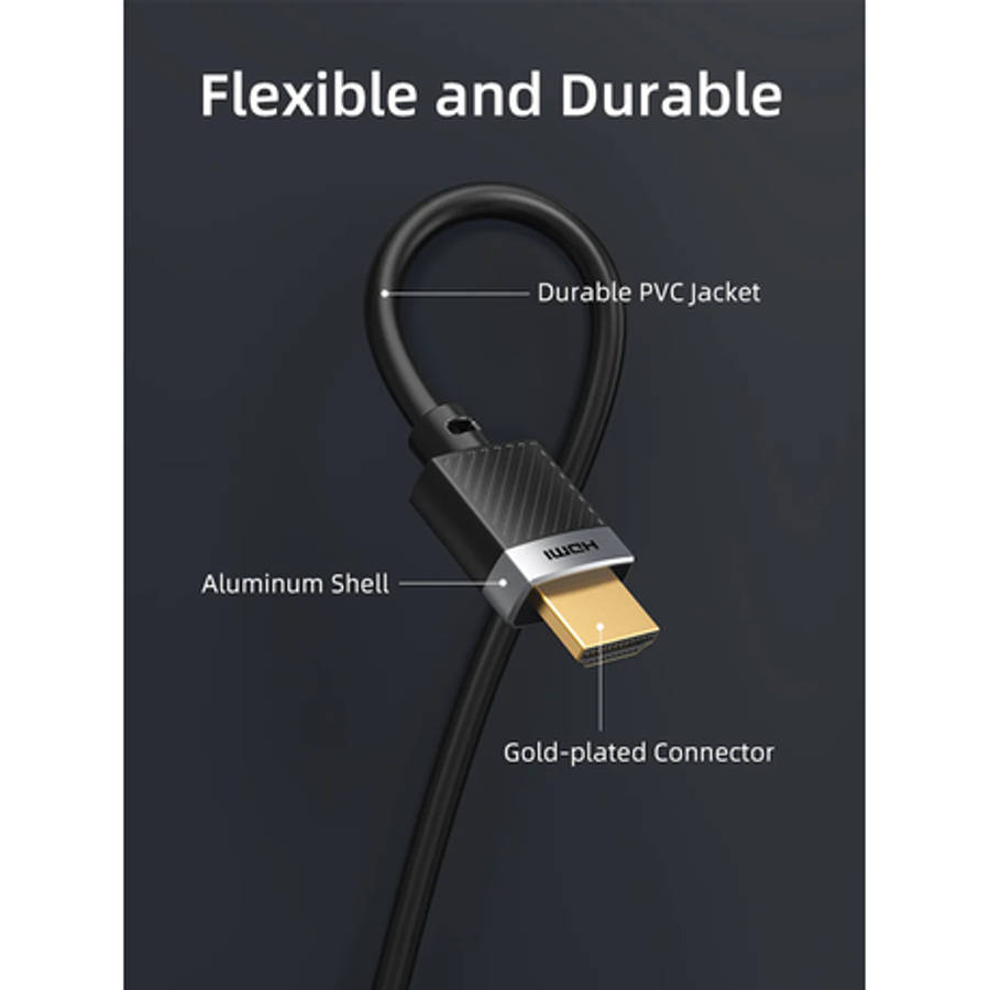 Cabletime - 4K 60Hz High-Speed 18Gbps M2M 15M HDMI Cable 2.0 - Cabletime - 4K 60Hz High-Speed 18G...