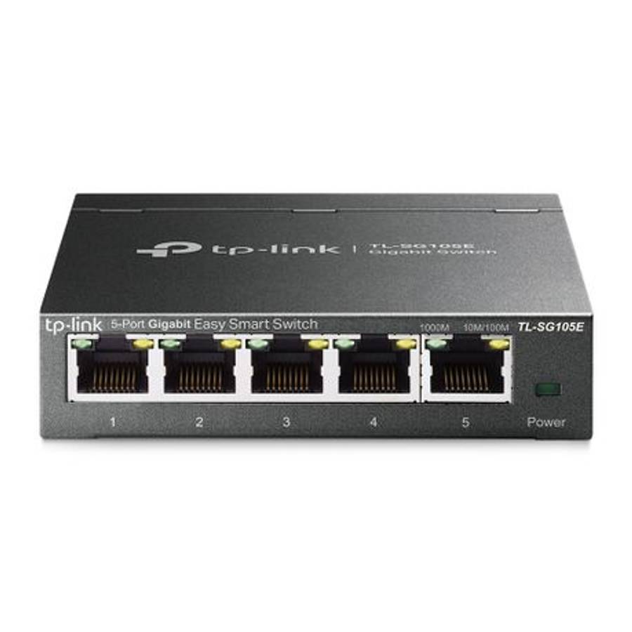 Tp-Link - 5-Port Gigabit Easy Smart Switch - Tp-Link - 5-Port Gigabit Easy Smart Switch
