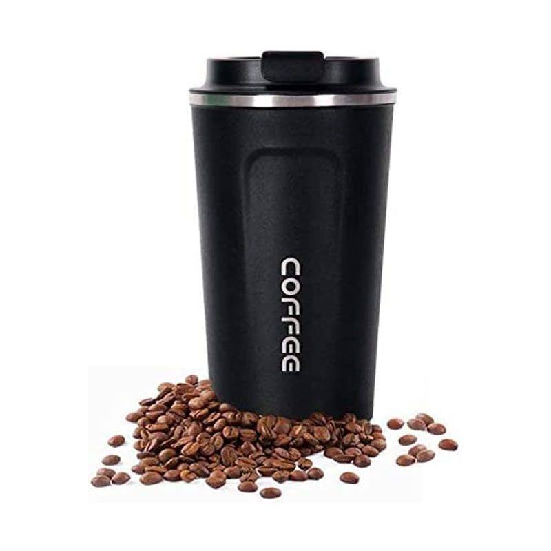 Stainless steel vacuum travel coffee mug - 510ml