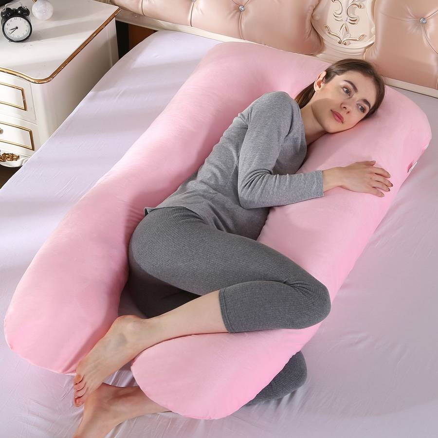 U-Shape Full Body Maternity Support Pregnancy Pillow