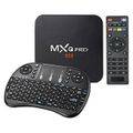 Android TV Box - MXQ Pro 4K 5G HD TV Box PLUS Mini Backlit Keyboard