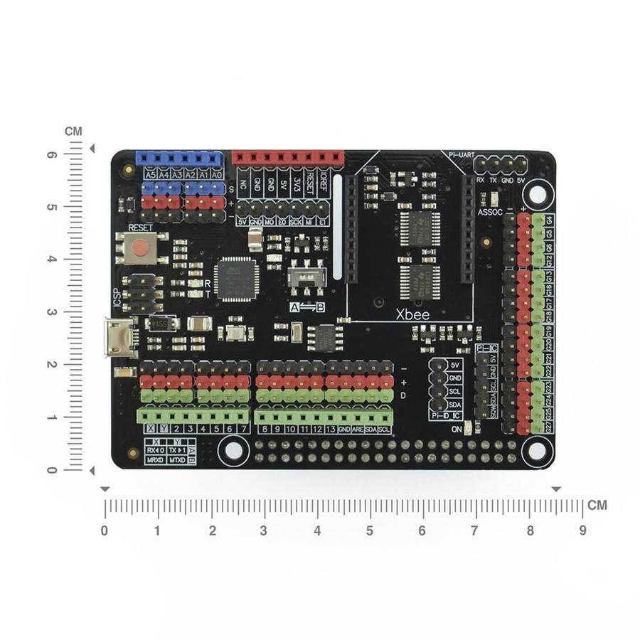 DFRobot (DFR0327) Arduino Expansion Shield, for Raspberry Pi B+/2B/3B/3B+