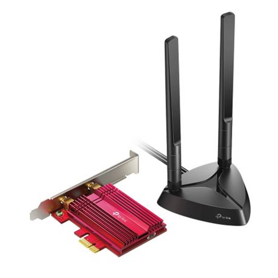 Tp-Link - Archer TX3000E AX3000 Wi-Fi 6 Bluetooth 5.2 PCIe Adapter 2402Mbps - Tp-Link - Archer TX...