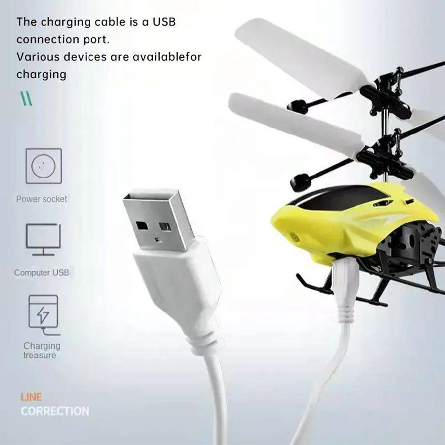 Induction Aircraft Flying Helicopter