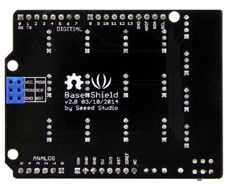 Seeed Studio (103030000) Base Shield, Grove, Arduino Development Board