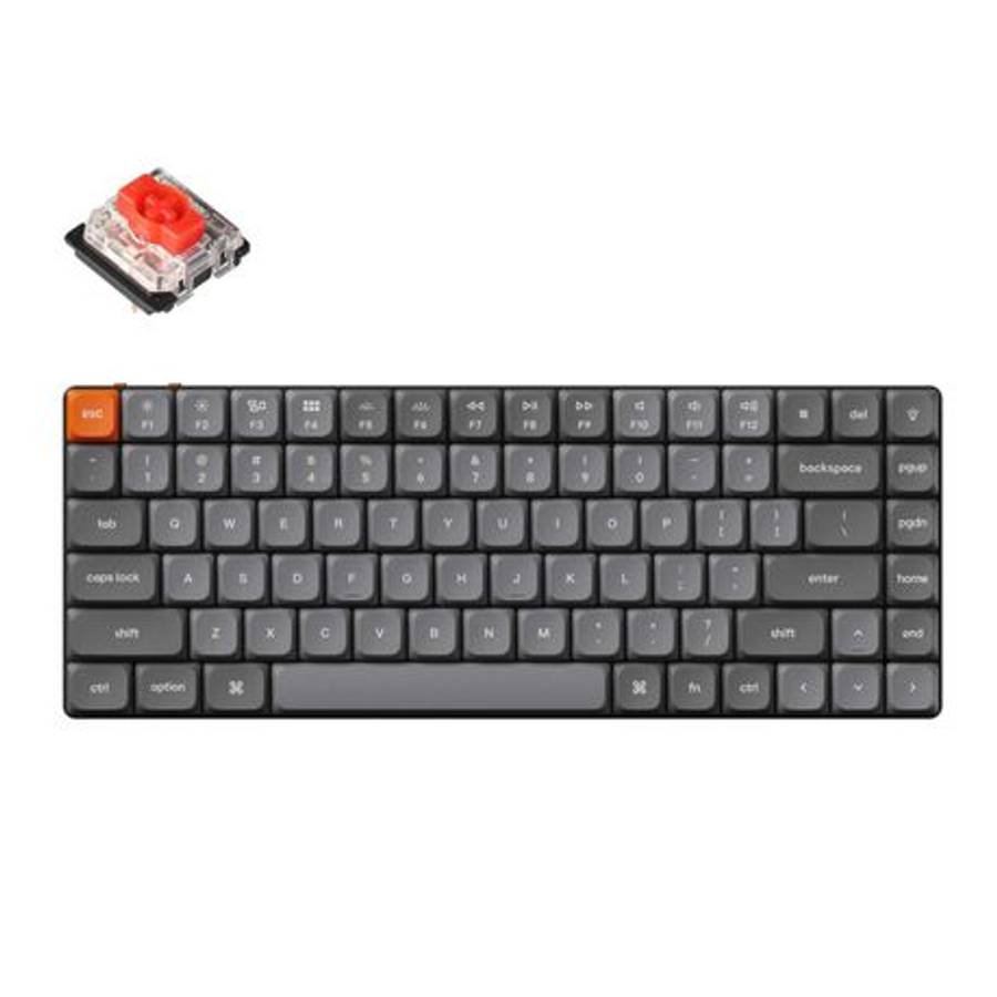 Keychron - K3 Max QMK/VIA Wireless 75% Custom Mechanical Keyboard | RED Switches - Keychron - K3 ...