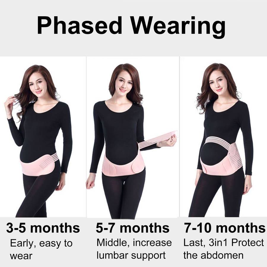 Pregnant Belt Maternity Belly Bands Abdomen Support Prenatal Protector