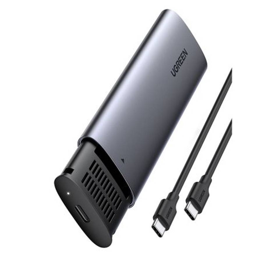 Ugreen - CM400-10902 Type-C to M.2 M-KEY PCIe NVMe SSD Enclosure - Ugreen - CM400-10902 Type-C to...