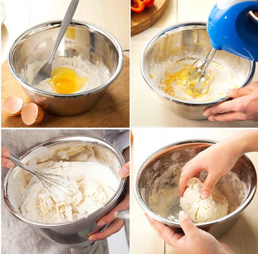 28cm Stainless Steel Mixing Bowl