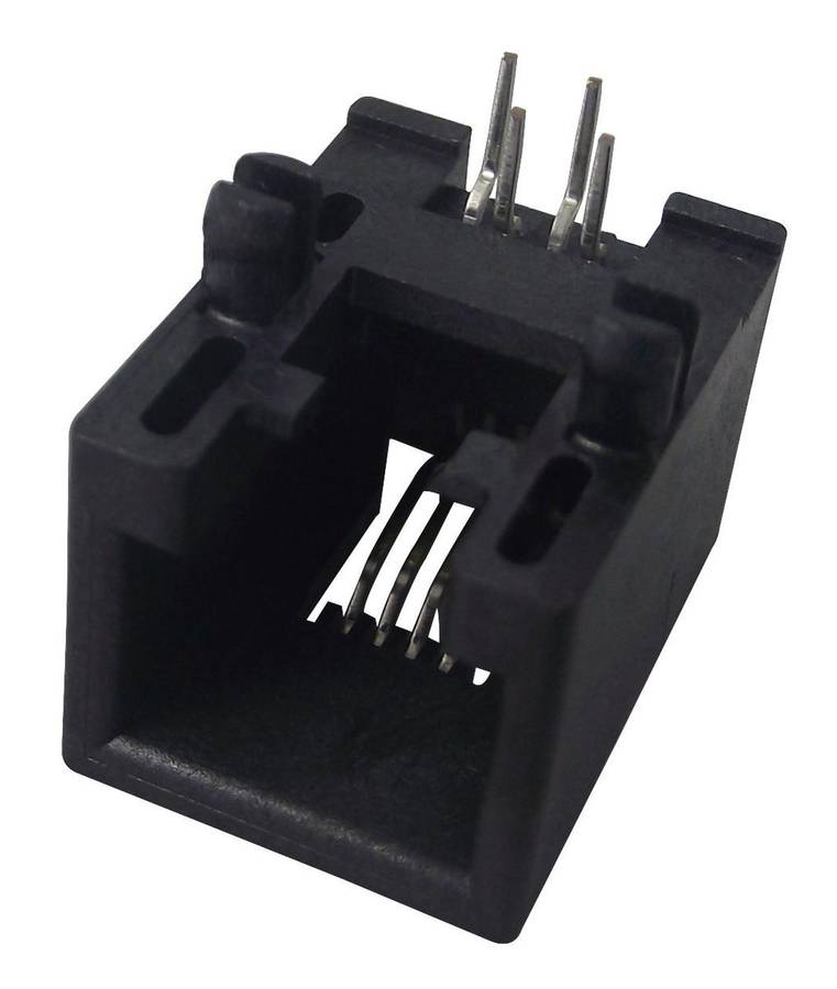 Molex (95501-2641) Modular Connector, Modular Jack, 1 x 1 (Port), 6P4C