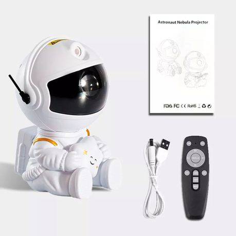 Mini Starry Sky Galaxy Astronaut Night Light LED Lamp Projector for Kids