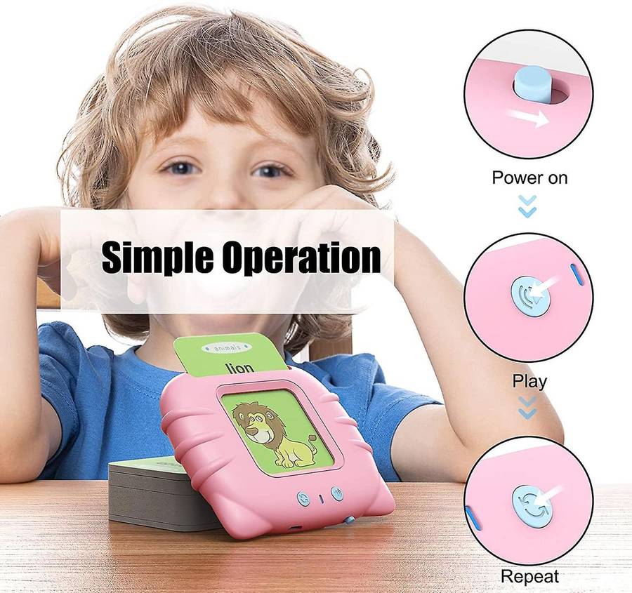 Educational Audible Card Reading Toy