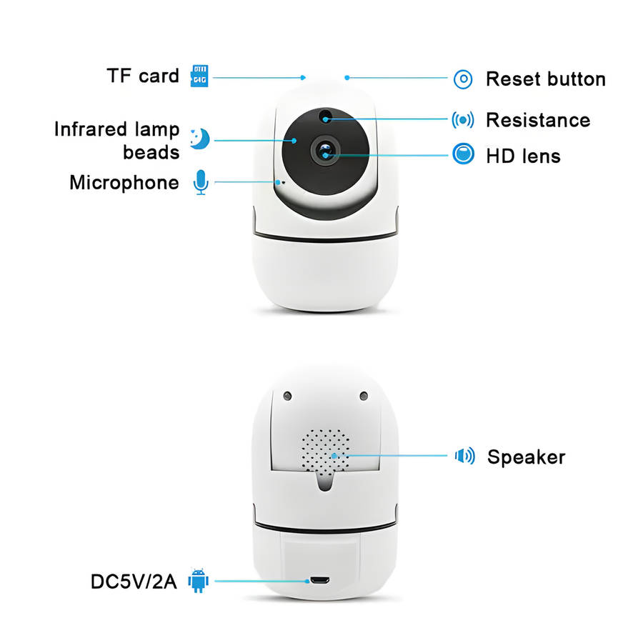 1080P WI-FI Night Vision IP Camera
