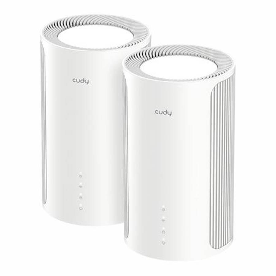 Cudy - BE6500 2.5G Mesh Wi-Fi 7 System  2 Pack - Cudy - BE6500 2.5G Mesh Wi-Fi 7 System  2 ...