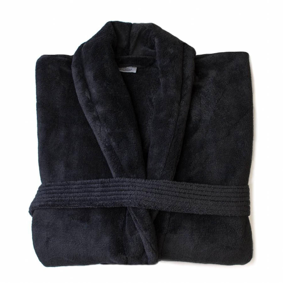 Plush Ladies One-Size-Fits-All Fleece Gown Luxury Fleece Gown unisex