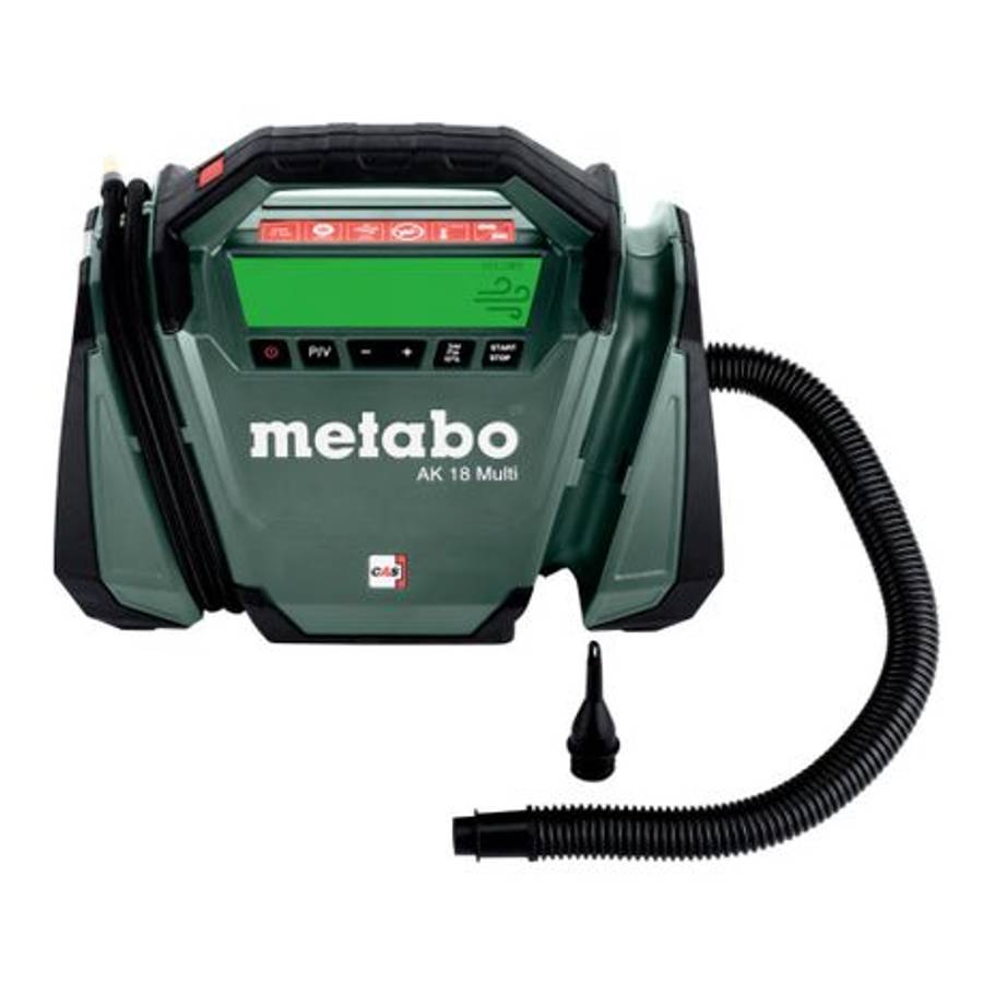 Metabo - AK 18 Multi - Cordless compressor 18V (600794850) - Metabo - AK 18 Multi - Cordless comp...