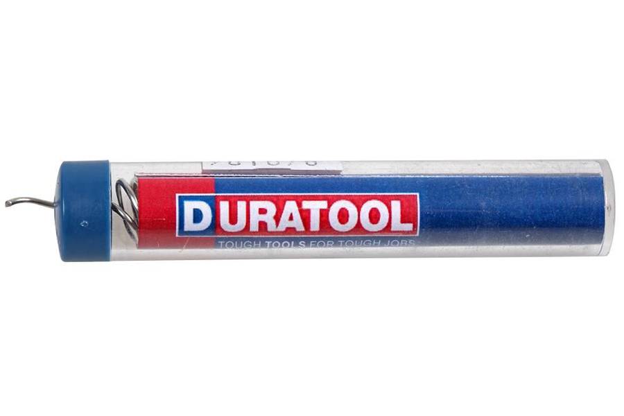 Duratool (D03343) Solder Wire, SN/CU, 1.2mm, 12.5g