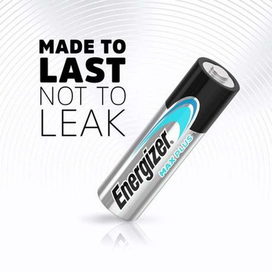 Energizer - 1.5v MAX Plus Alkaline AA Battery Card 4 - Energizer - 1.5v MAX Plus Alkaline AA Batt...