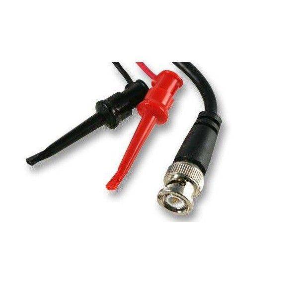 Tenma 10HA084 Test Lead, BNC Plug to Hook Clips