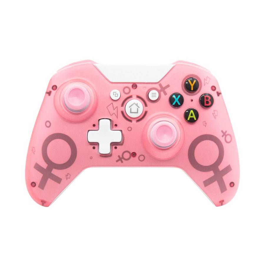 N-1 2.4G Wireless Controller for Xbox One, PC and PS3 - Pink - OPEN BOX