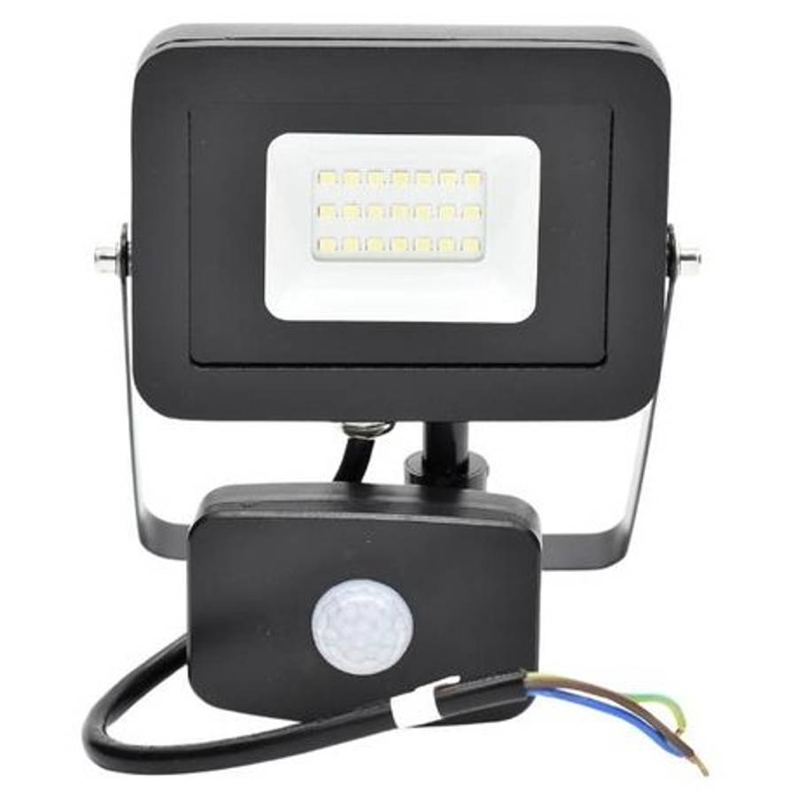 Waco - LED Floodlight 20 W6500K Slimline - With Sensor - Waco - LED Floodlight 20 W6500K Slimline...