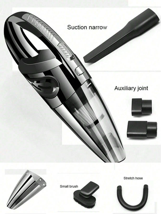 Wet & Dry Wireless Vehicle Vacuum Cleaner