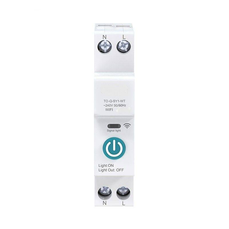 Wireless WiFi Smart Circuit Breaker - Control your devices Geyser with a smartphone app Tuya