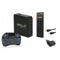 Android TV Box - MXQ Pro 4K 5G HD TV Box PLUS Mini Backlit Keyboard