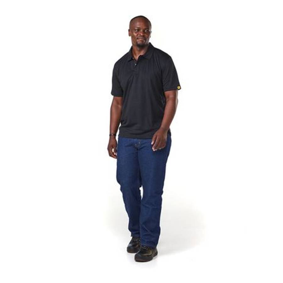 Dromex - Golf Shirt, 100% Polyester - Red - 5XL - Dromex - Golf Shirt, 100% Polyester - Red - 5XL