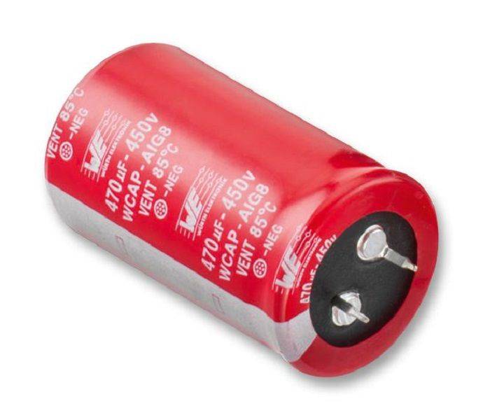 Wurth Elektronik (861011486021) Electrolytic Capacitor, Snap-in, 270 µF