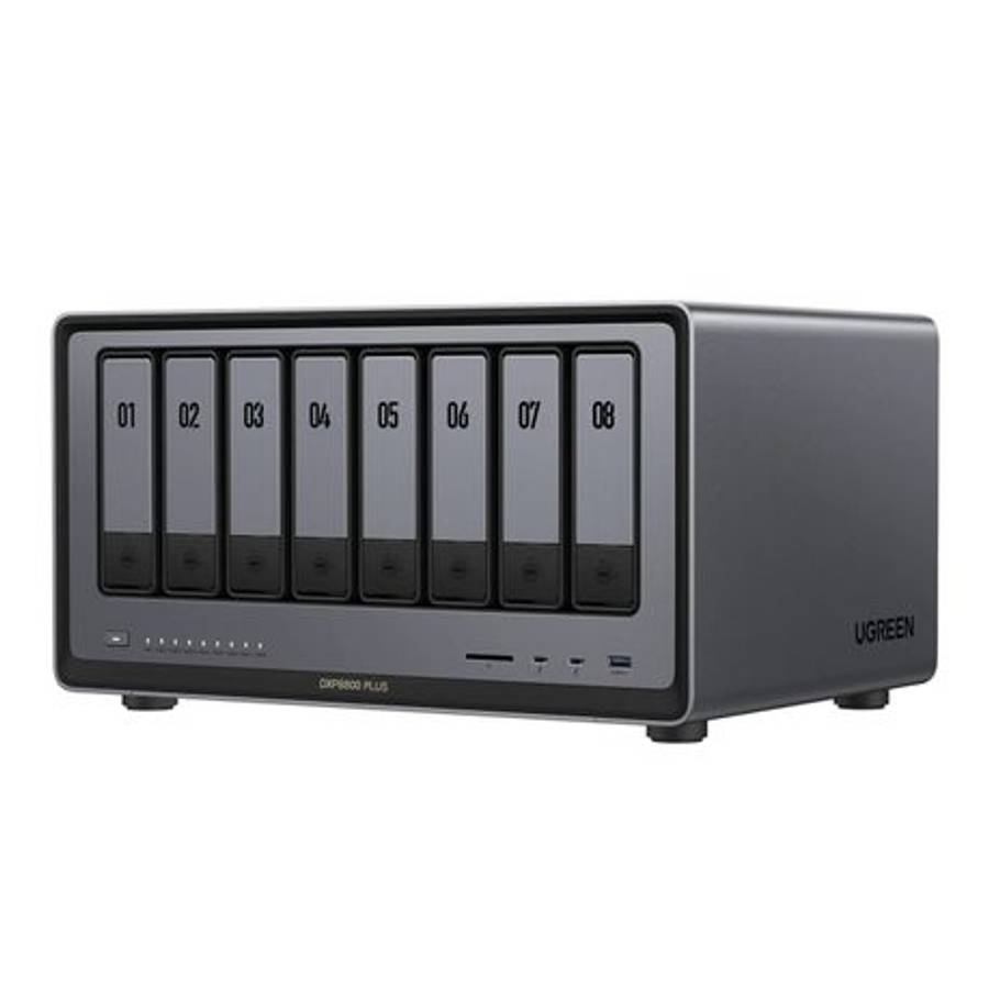 Ugreen - NASync DXP8800 Plus 8-Bay NAS - Ugreen - NASync DXP8800 Plus 8-Bay NAS