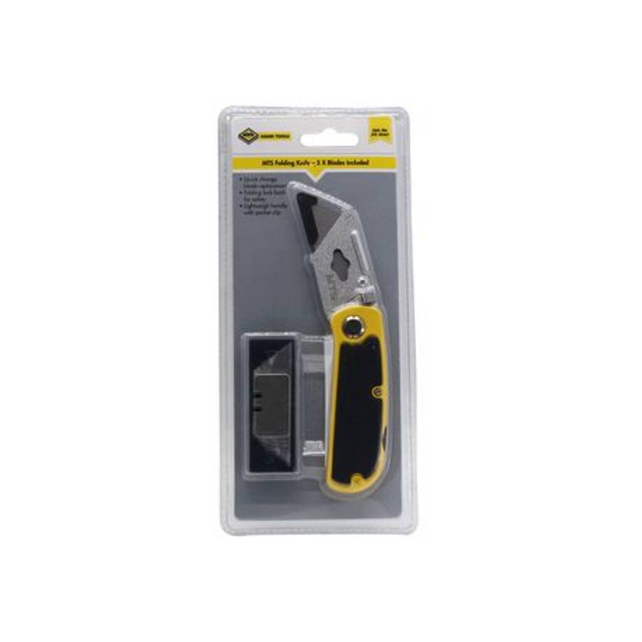 MTS - Folding Knife - 5 x Blades included - MTS - Folding Knife - 5 x Blades included