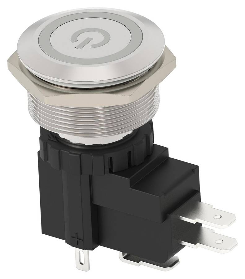 TE Connectivity (AVH25MSSFE13121604) Vandal Resistant Switch, AVH, 25.2 mm