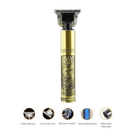 USB Rechargeable Hair Clippers Electric Dragon Hair Trimmer