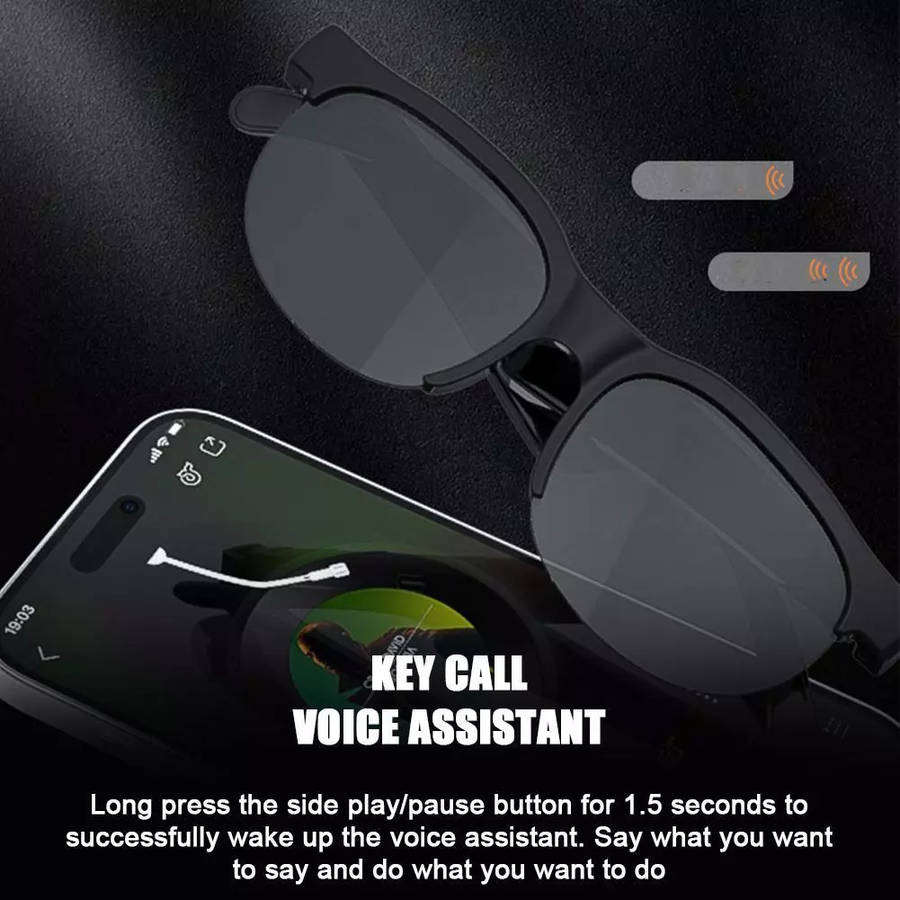 Smart Wireless Audio Sunglasses