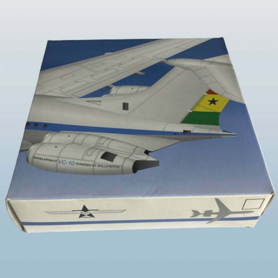 1:400 Scale, Ghana Airways, Vickers VC-10, Diecast Alloy Display Model.