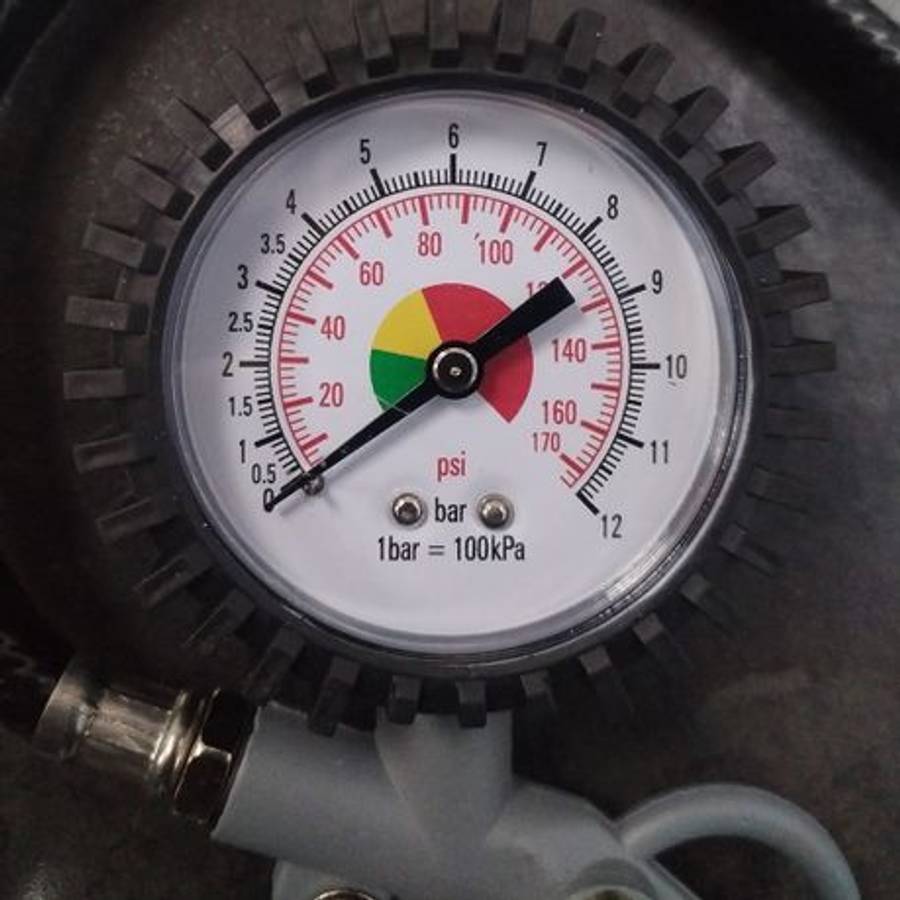 Tradequip Tyre Inflator with Dial Italy - Tradequip Tyre Inflator with Dial Italy