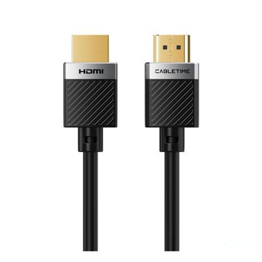 Cabletime - 4K 60Hz High-Speed 18Gbps M2M 15M HDMI Cable 2.0 - Cabletime - 4K 60Hz High-Speed 18G...