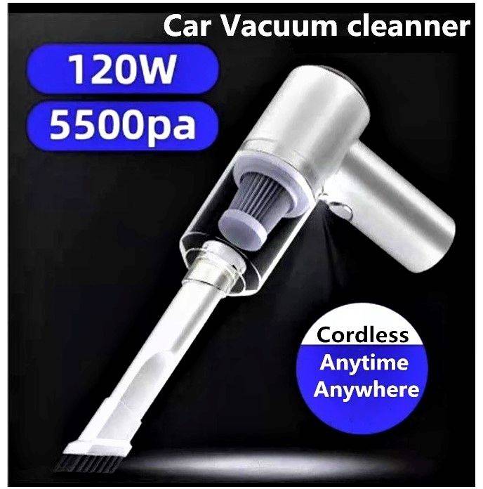 Mini Vacuum Cleaner - Cordless & Re-Chargeable 5500Pa