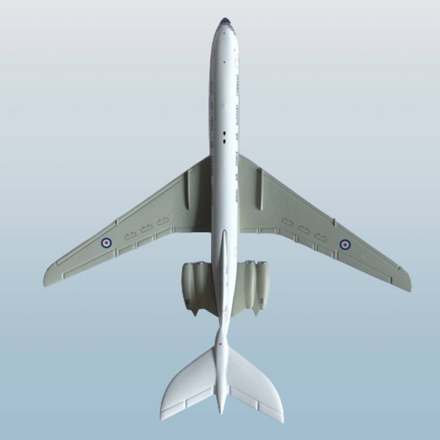 1:400 Scale, Royal Air Force Air Support Command, Vickers VC-10 Model plane
