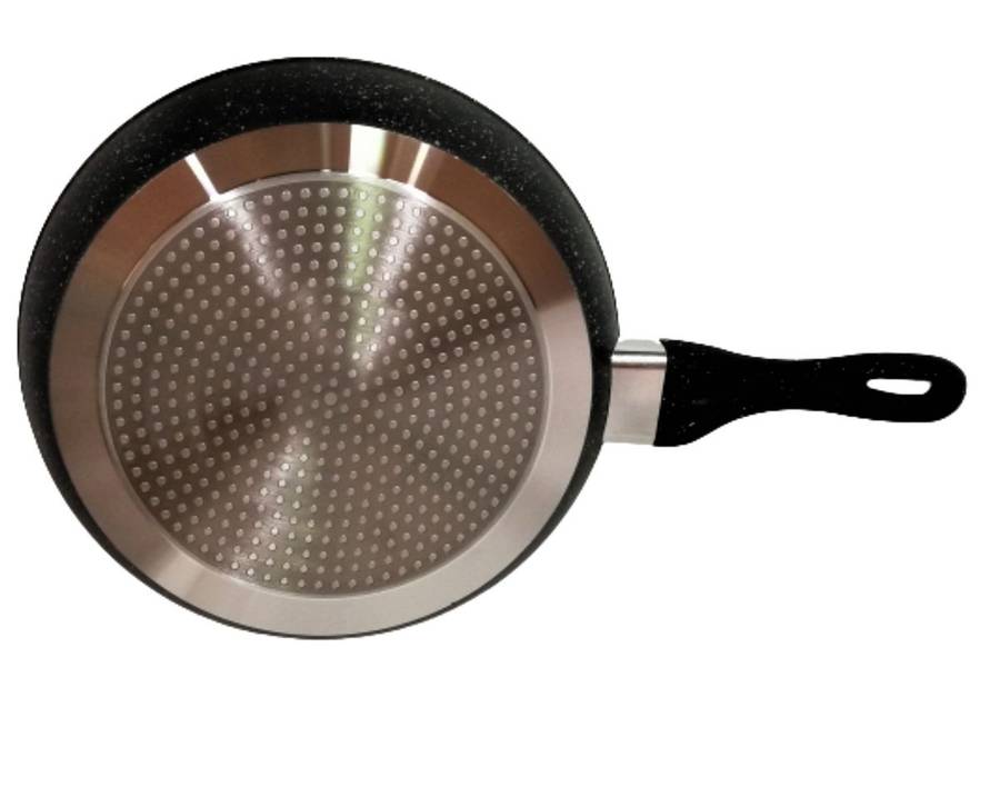 3 pcs Frying Pan Marble Coated Aluminium