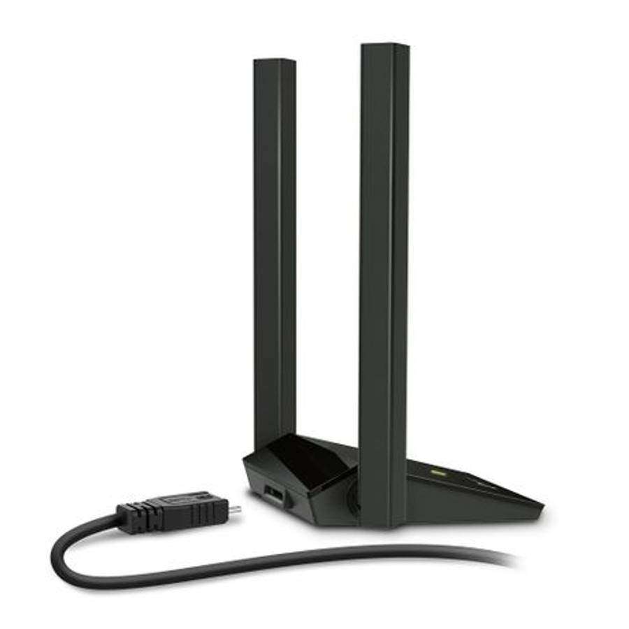 Tp-Link - Archer T4U Plus - Dual Antennas High-Gain Wireless USB Adapter - Tp-Link - Archer T4U P...