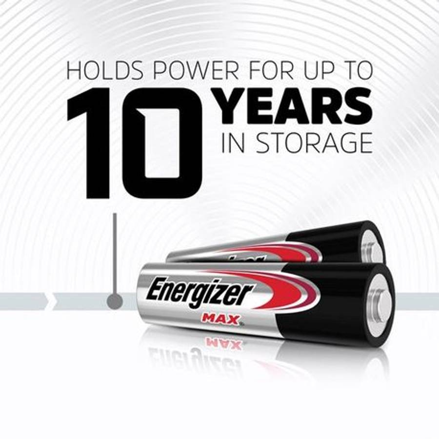 Energizer - 1.5v MAX Alkaline AAA Battery Card 2 - Energizer - 1.5v MAX Alkaline AAA Battery Card 2