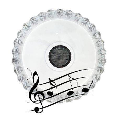 48w LED ceiling light with bluetooth speaker