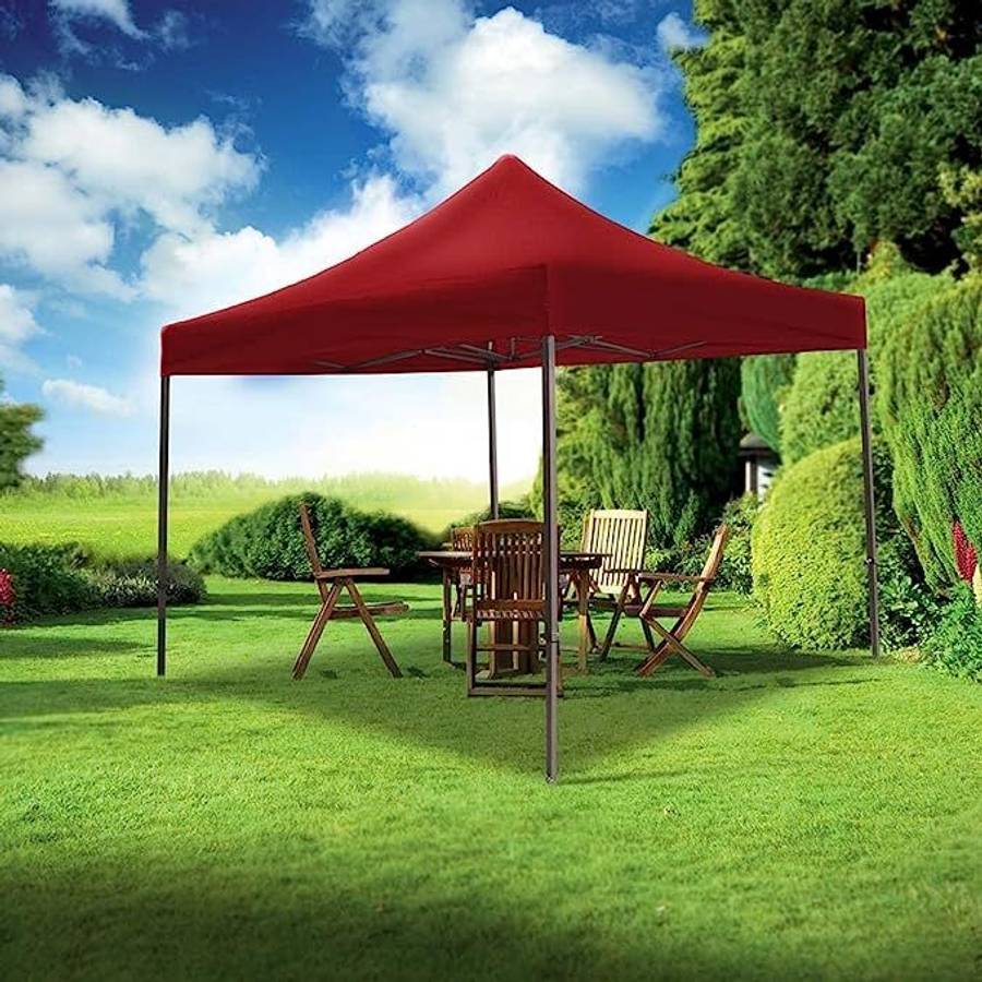Outdoor Multipurpose Waterproof Gazebo Tent 3x3M - Red