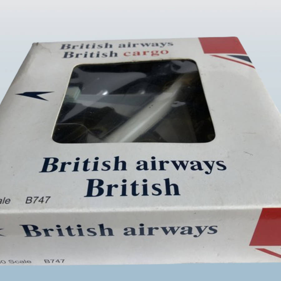 1:400 Scale, British Airways(British Air tours), Boeing 747, Display Model.